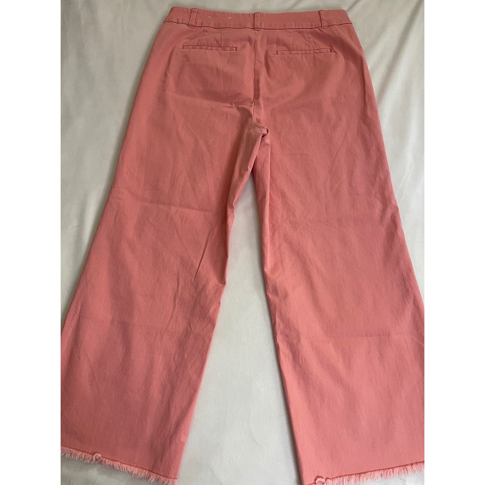 Wide Leg Pink Women's Pants - Picture 8 of 11